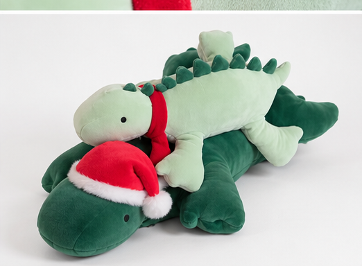 Holiday Weighted Dino Duo