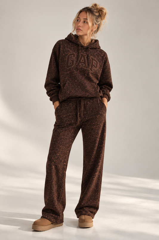 Viral Leopard Lounge Set